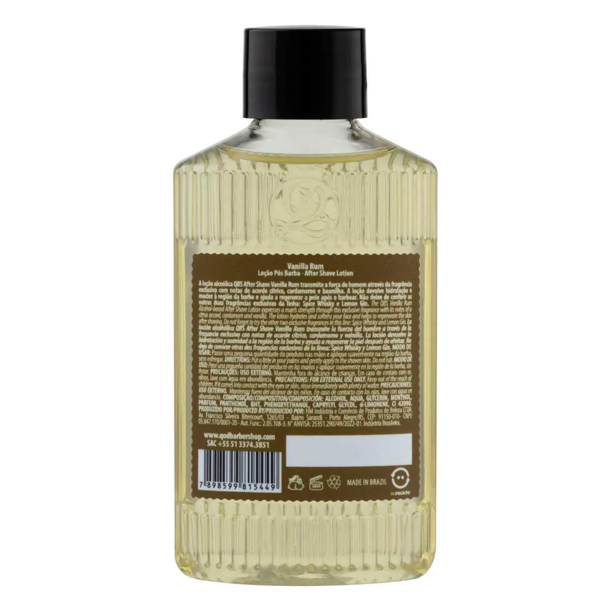 Loção Pós Barba QOD Vanilla Rum 100ml