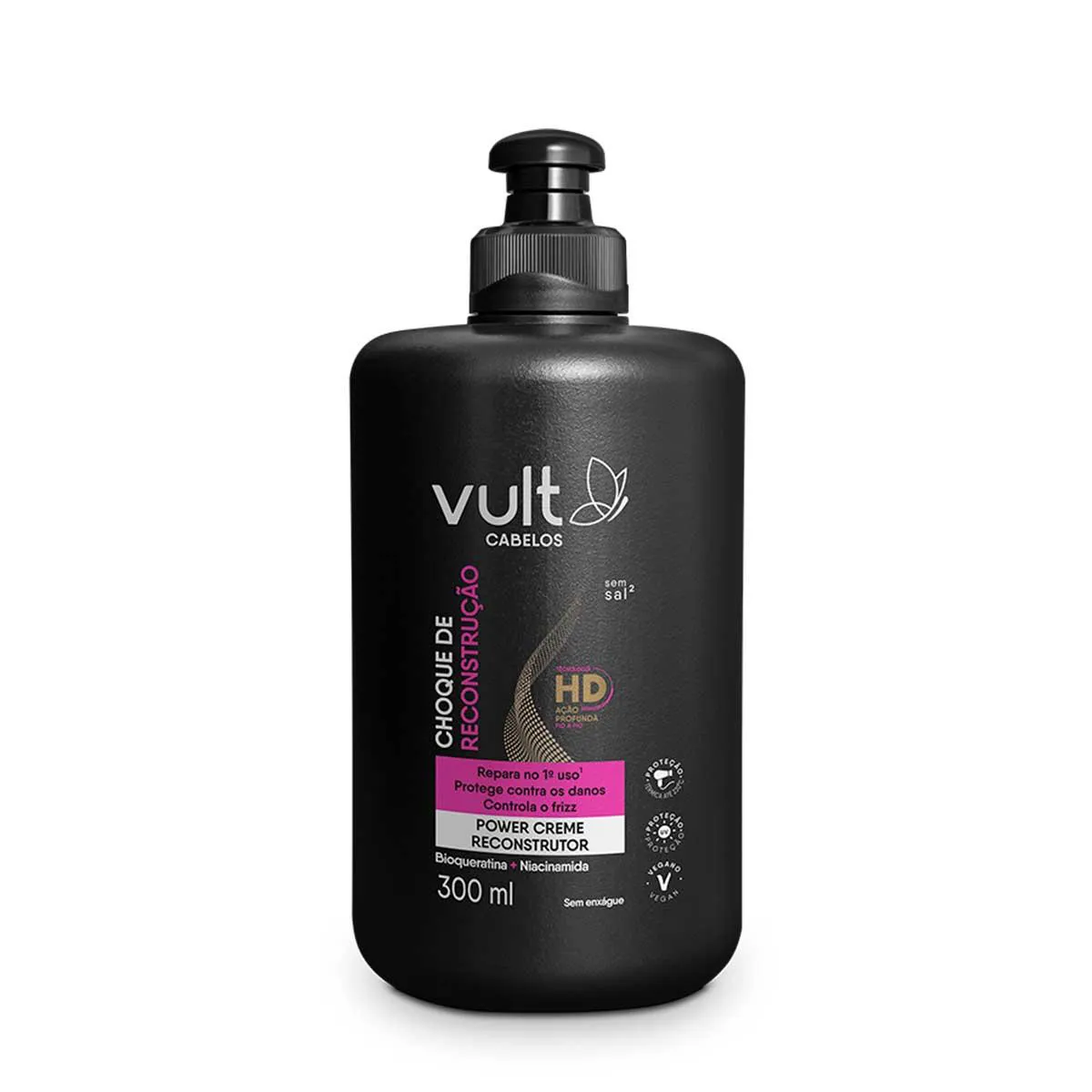 Spray Leave-in Vult Cabelos Recarga de Hidratação 10 em 1 100ml