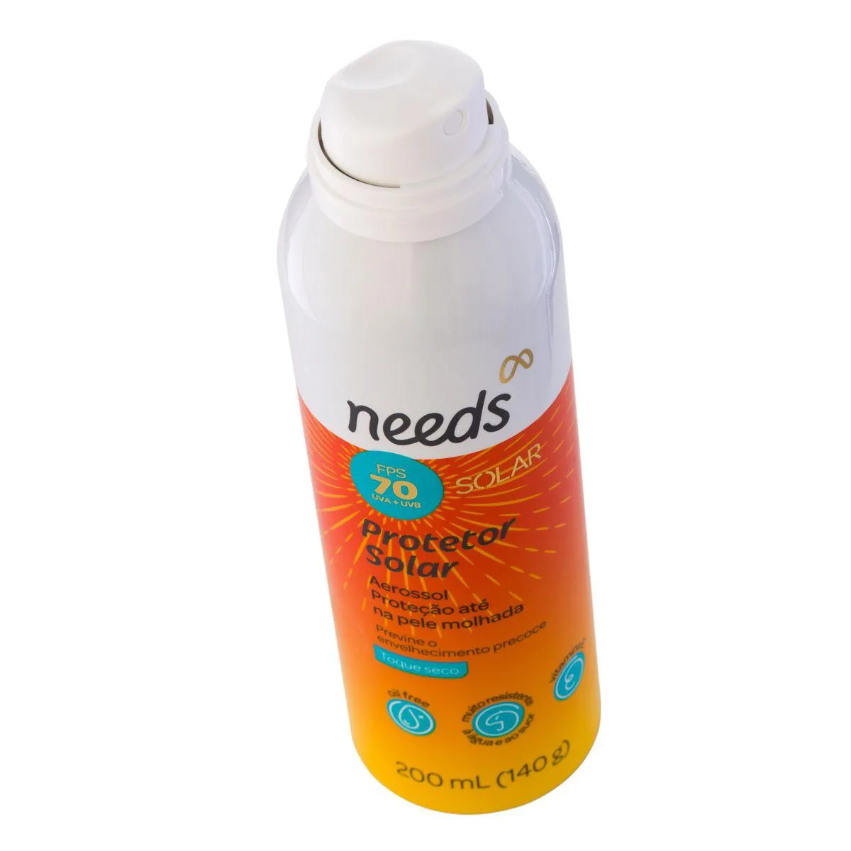 Protetor Solar Corporal FPS 70 Needs Solar Spray Aerossol 200ml
