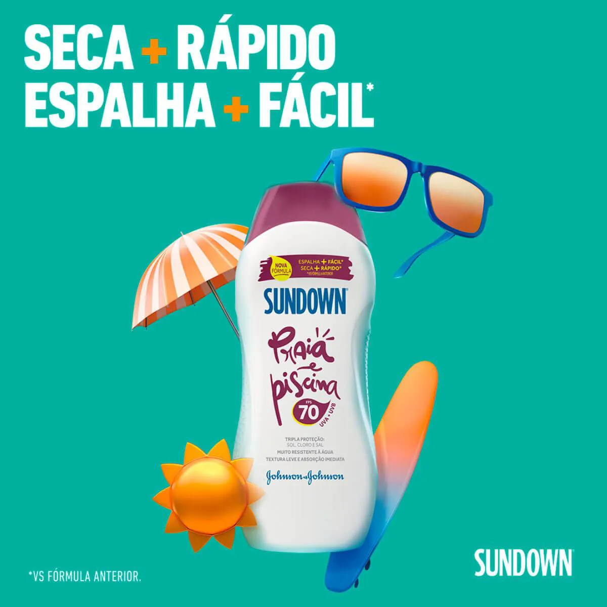 Protetor Solar Corporal Loção FPS 70 Sundown 200ml
