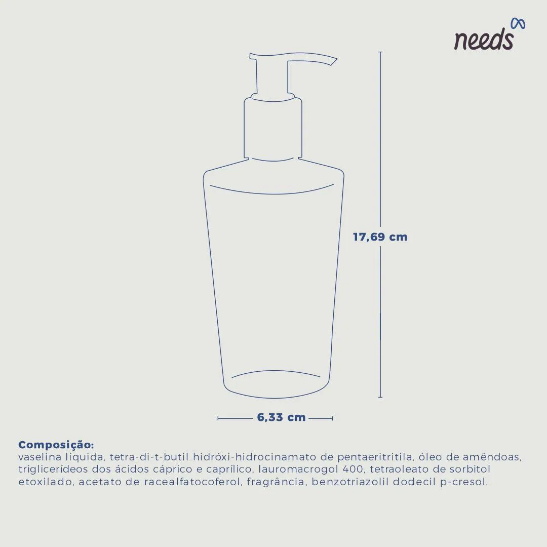 Óleo Demaquilante Needs Hidratação Equilibrada 150ml