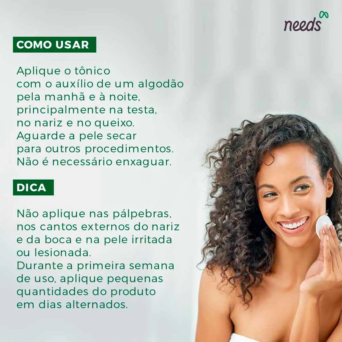 Tônico Adstringente Needs Controle de Oleosidade 200ml