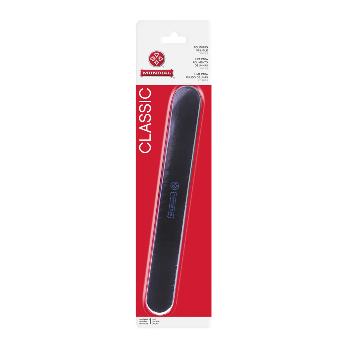 Lixa Polidora de Unhas 7 Faces Classic Mundial BC-143