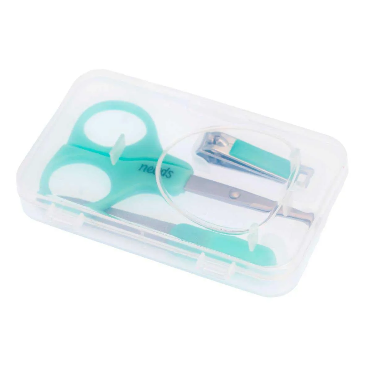 Kit Cutelaria Infantil Needs Baby 3 Itens + Estojo