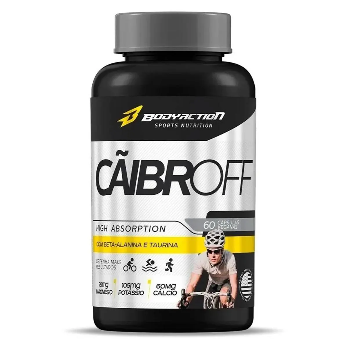Caibroff 60 cápsulas 60 cápsulas sem Sabor