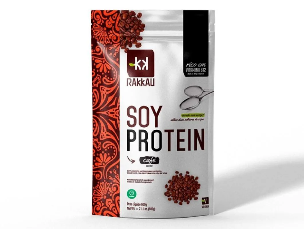Soy Protein Rakkau Café 600g