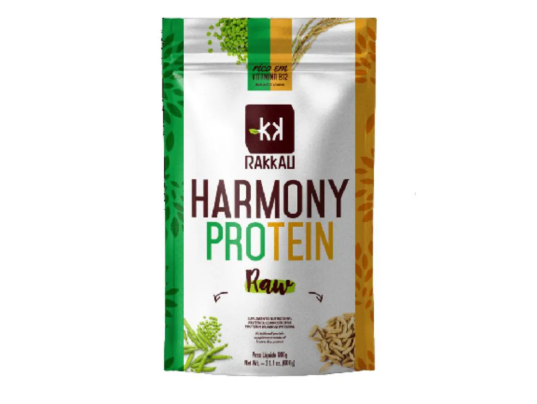 Suplemento Rakkau Vegana Harmony Protein Raw 600g