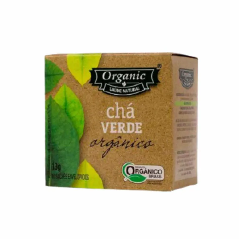 Kit 2x: Chá Verde Orgânico Organic 10 Sachês