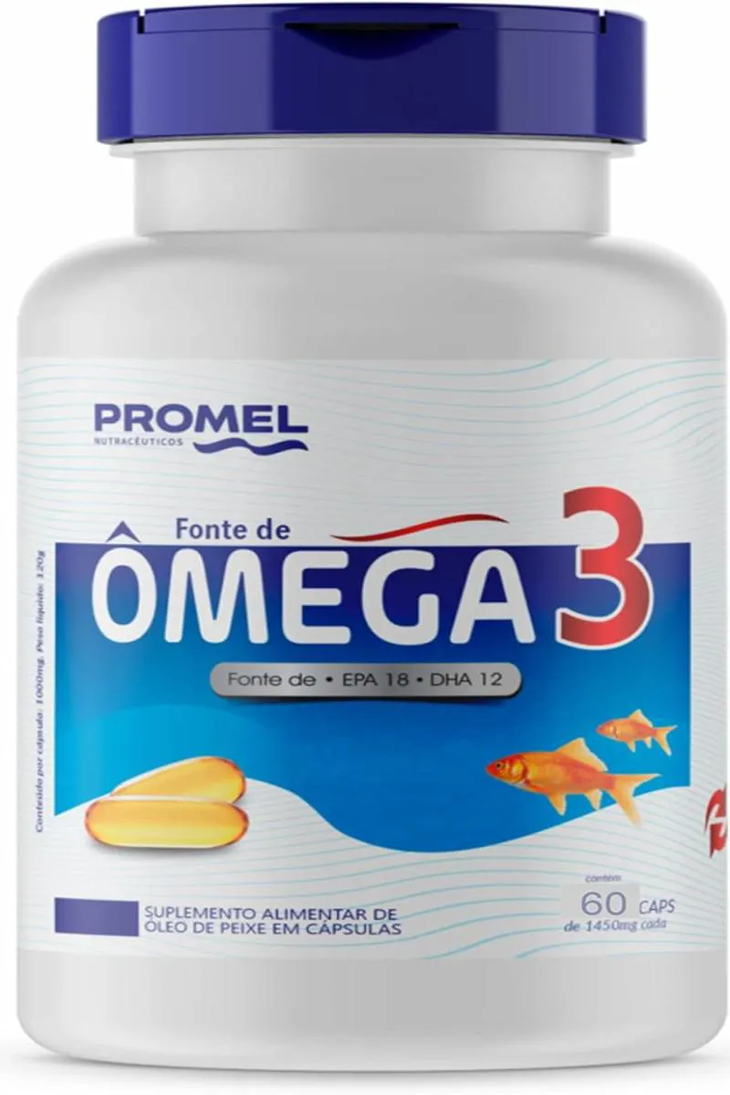 Ômega 3 - 60 Capsulas de 1450mg Promel