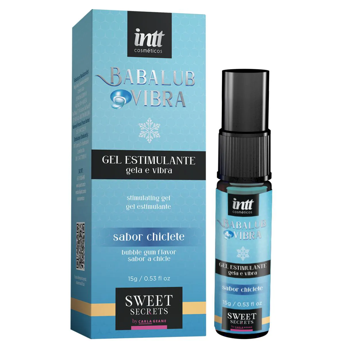 Excitante Babalub Vibra Ice - By Carla Geane - Intt