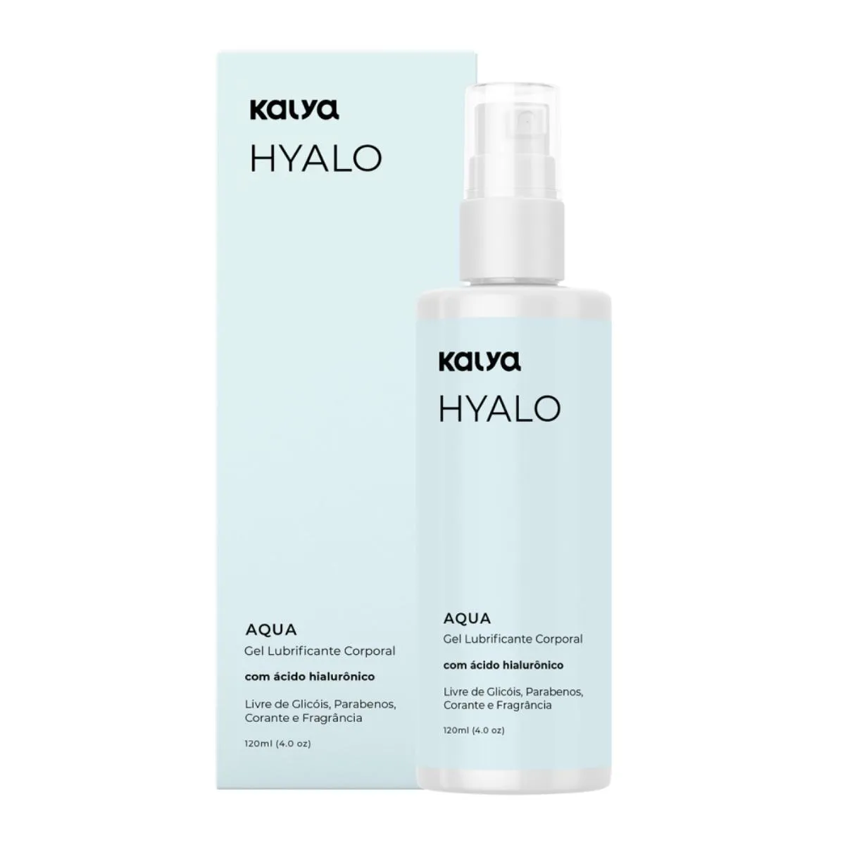 Hyalo aqua lubrificante corporal c/ ácido hialurônico - kalya