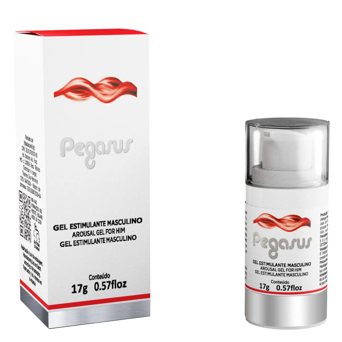 Pegasus gel super excitante Masculino 17g - intt