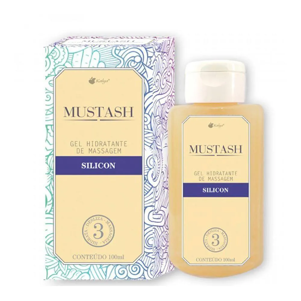Gel para Massagem Siliconado Lubrificante - Mustash Silicon