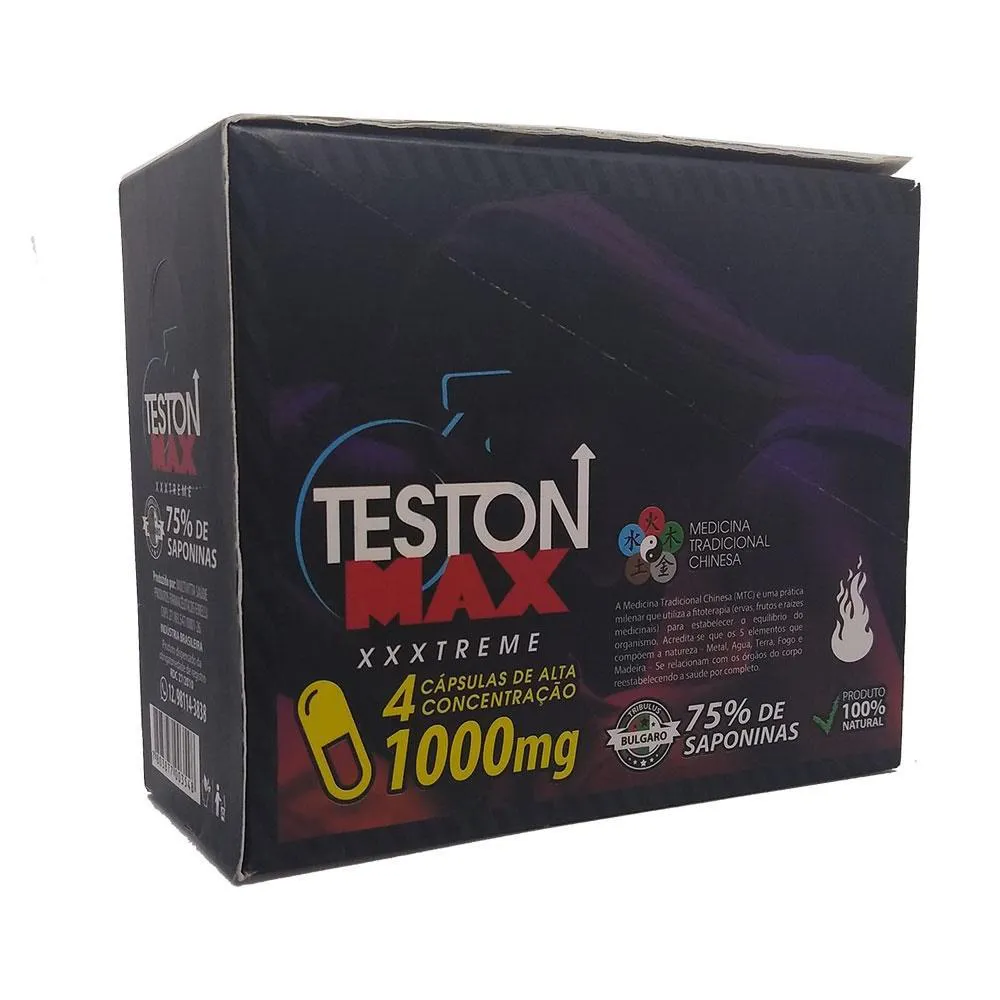 Teston Max Homem 48 cápsulas