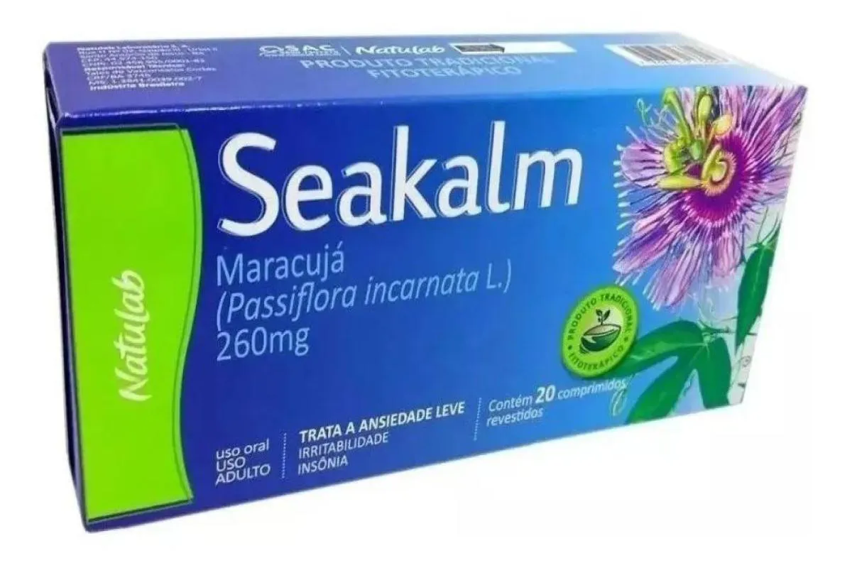 Passiflora - Seakalm 260mg 20cpr Natulab