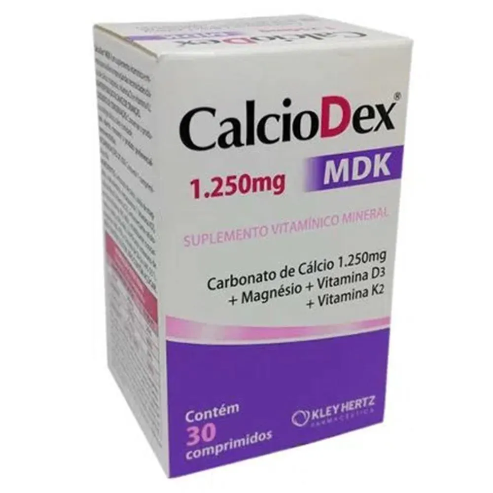 Calciodex Mdk 1.250 Mg 30cpr Kley Hertz