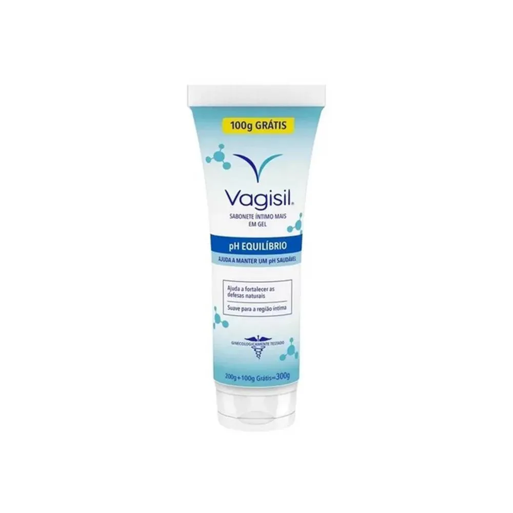 Vagisil Sabonete Intimo em Gel Ph Equilibrio 300g