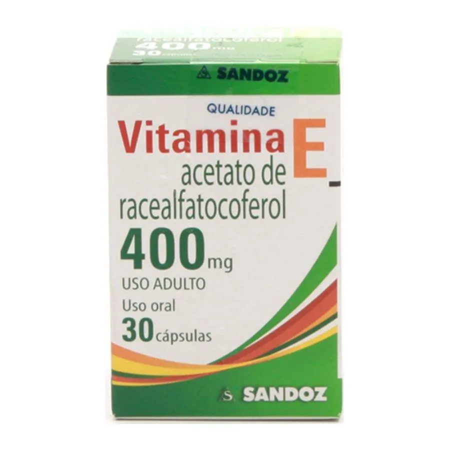 Vitamina e Sandoz 30cps 400mg