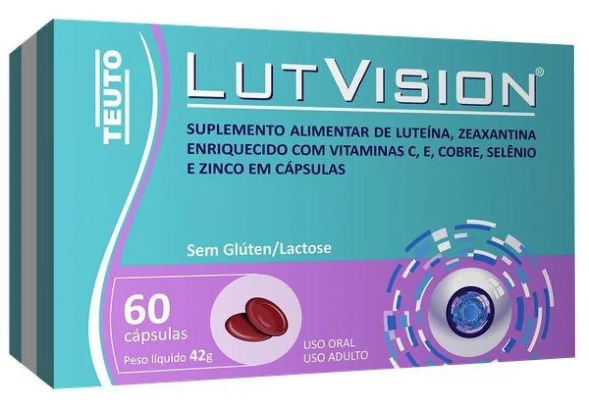 Lut Vision 60 cápsulas Moles - Teuto