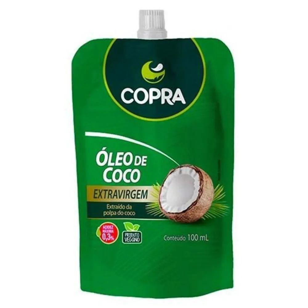 Óleo de Coco Extravirgem 100ml Pouch - Copra