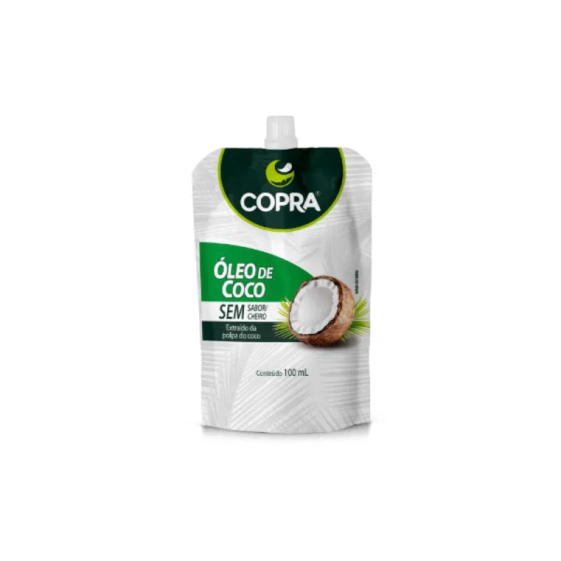Óleo de Coco sem Sabor 100ml Pouch - Copra