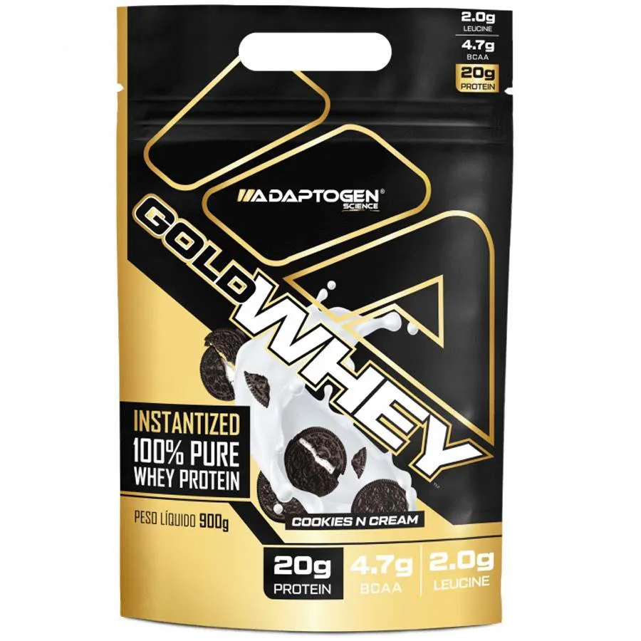 Gold Whey 900g Refil - Adaptogen