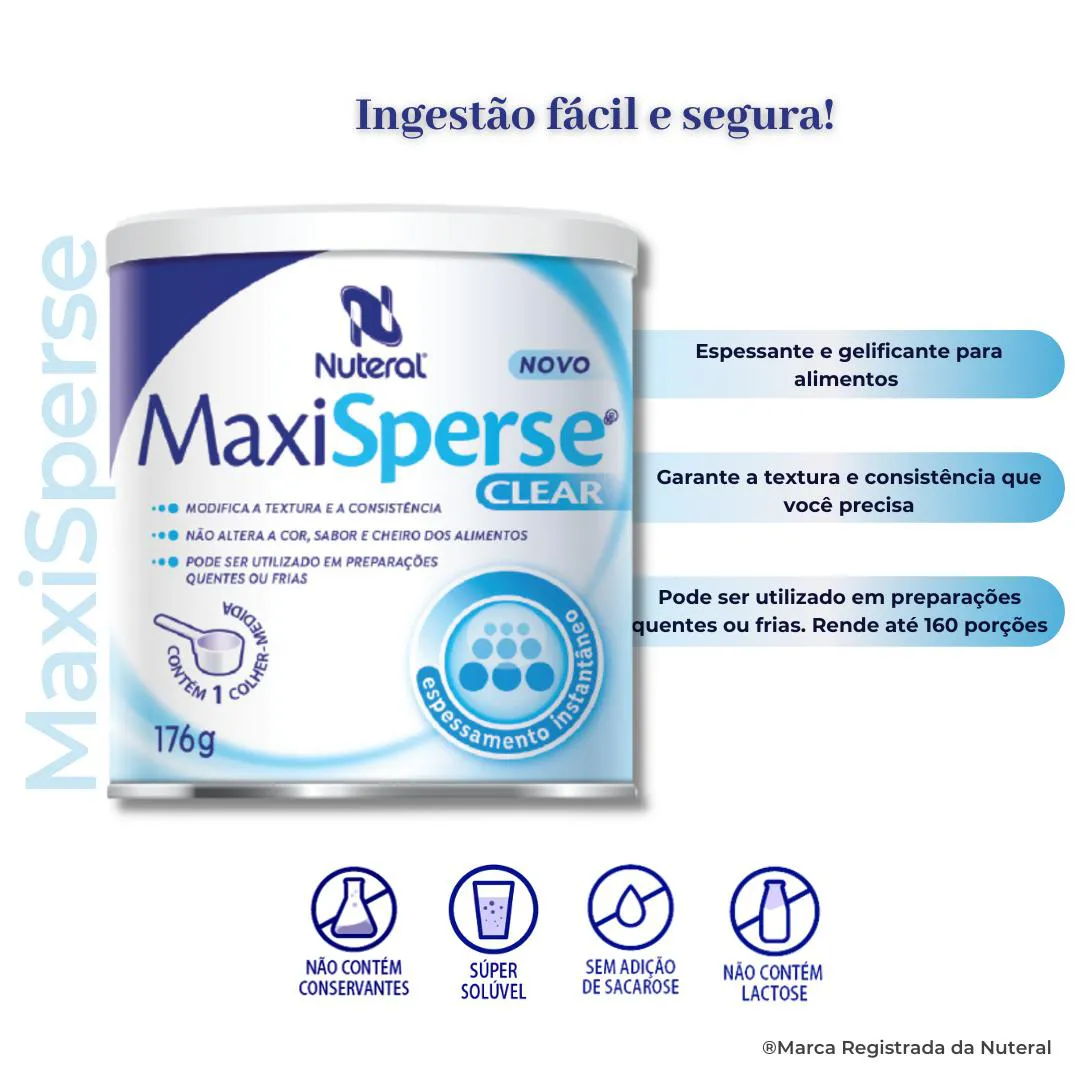 Maxisperse Clear Lata 176g