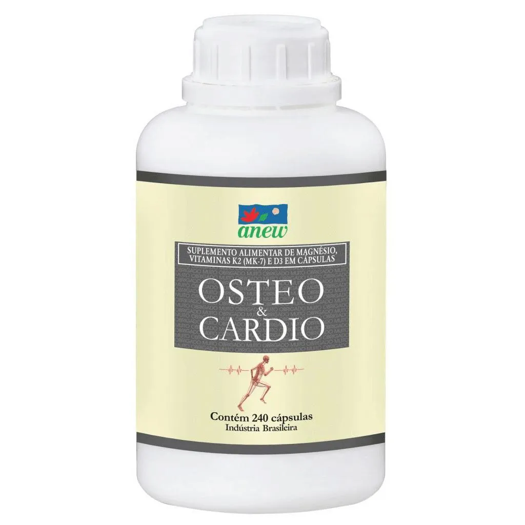 OSTEO CARDIO ANEW 240 CAPS 500MG