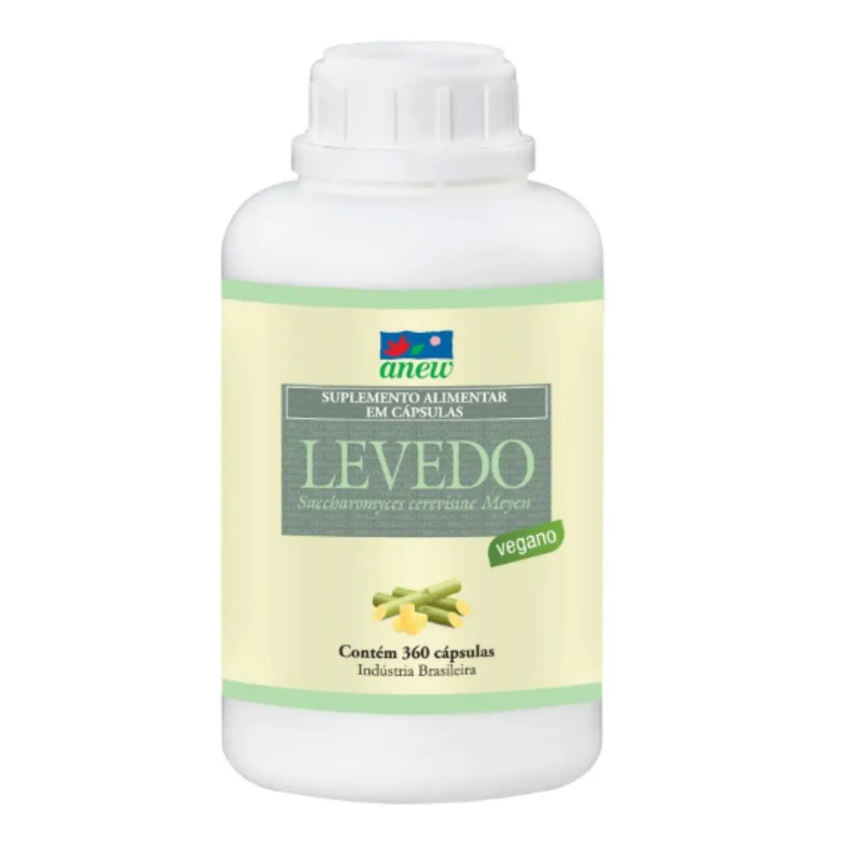 Levedo Anew Vegano 360 cápsulas 360mg