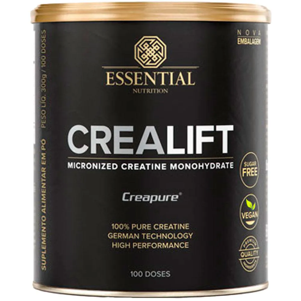 Creatina Crealift Essential Nutrition 100% Creapure - 300g