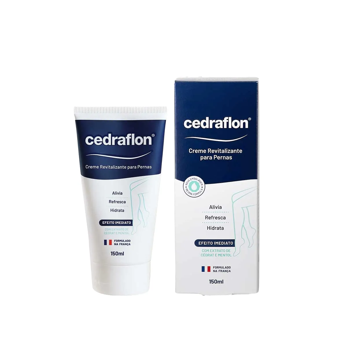 Creme Hidratante Revitalizante Cedraflon para Pernas 150ml