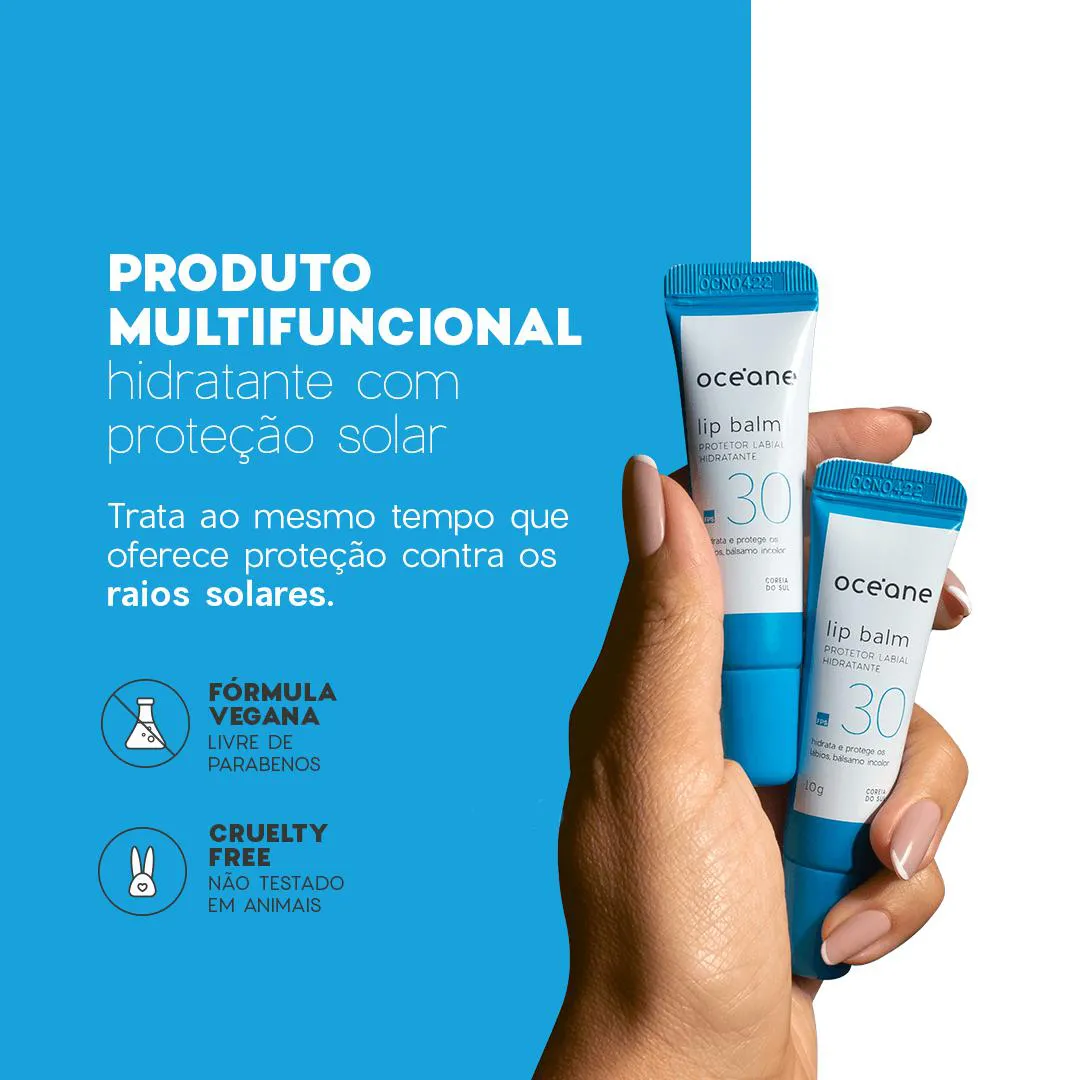 Protetor Labial Hidratante - Lip Balm Fps30 10G