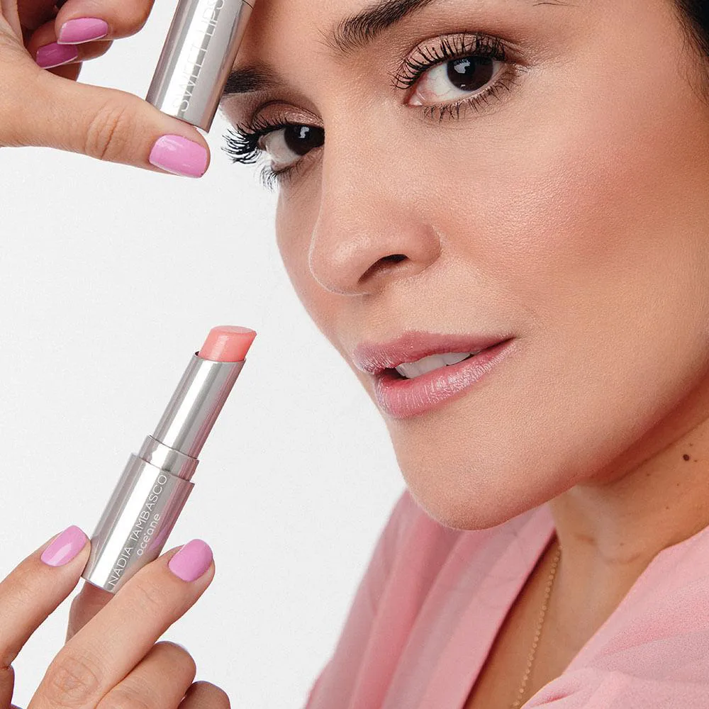 Revitalizador Labial Rosa Nádia Tambasco By Océane - Sweet Lips Candy 3G