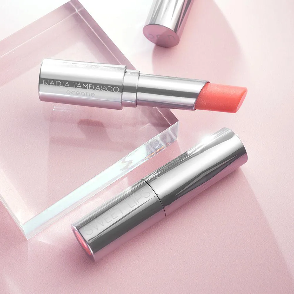 Revitalizador Labial Rosa Nádia Tambasco By Océane - Sweet Lips Candy 3G