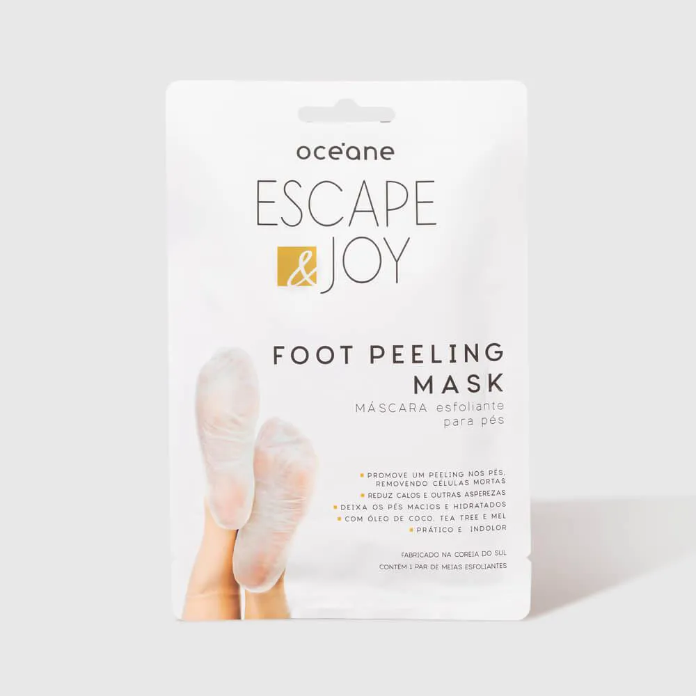 Kit Pés Renovados - Máscara Esfoliante Para Pés (3 Produtos)