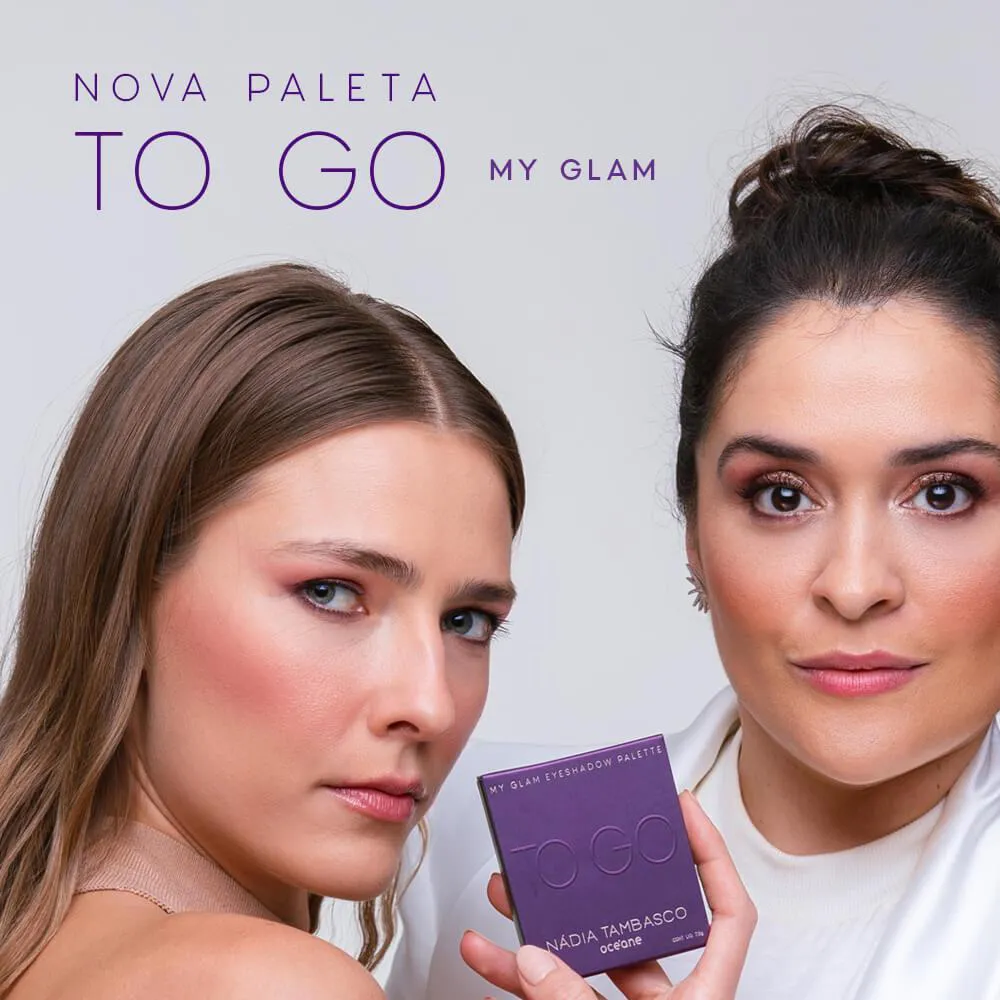 Paleta de Sombras Nádia Tambasco By Océane - To Go My Glam 7.2g