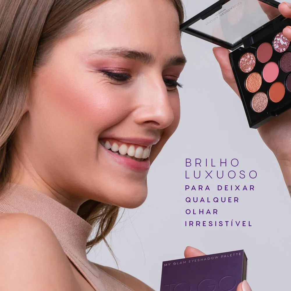 Paleta de Sombras Nádia Tambasco By Océane - To Go My Glam 7.2g