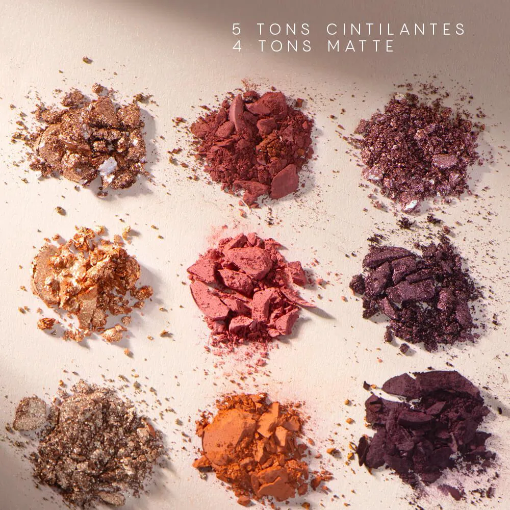 Paleta de Sombras Nádia Tambasco By Océane - To Go My Glam 7.2g