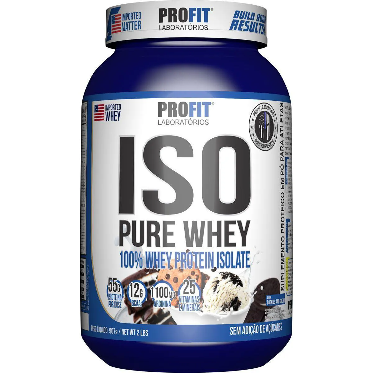 ISO PURE WHEY - 907G COOKIES AND CREAM - PROFIT