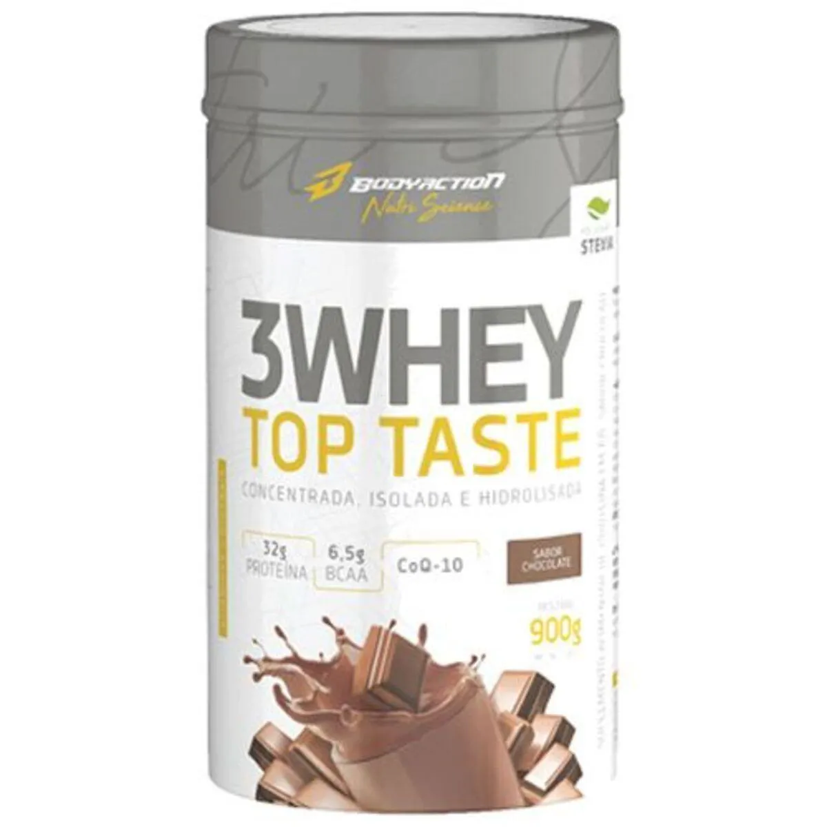 Whey Protein Body Action 3Whey Top Taste Chocolate 900g