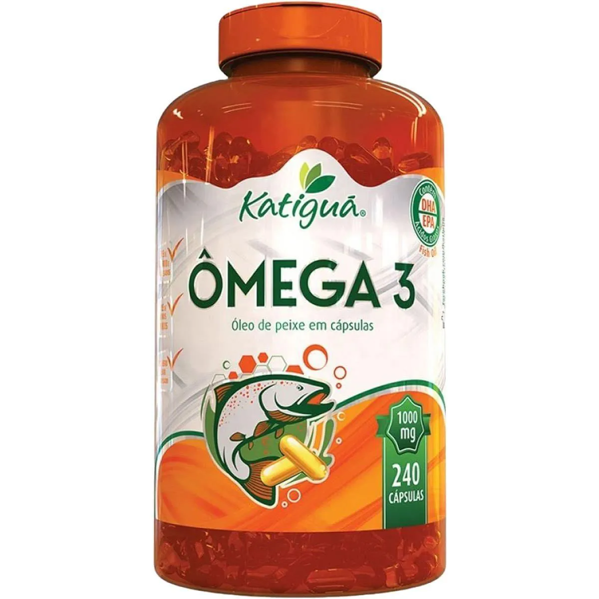 Ômega 3 Tripla Fonte - 240 Cápsulas - Katiguá