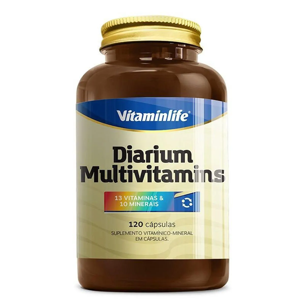 Diarium Multivitamínico - 120 Cápsulas - Vitaminlife