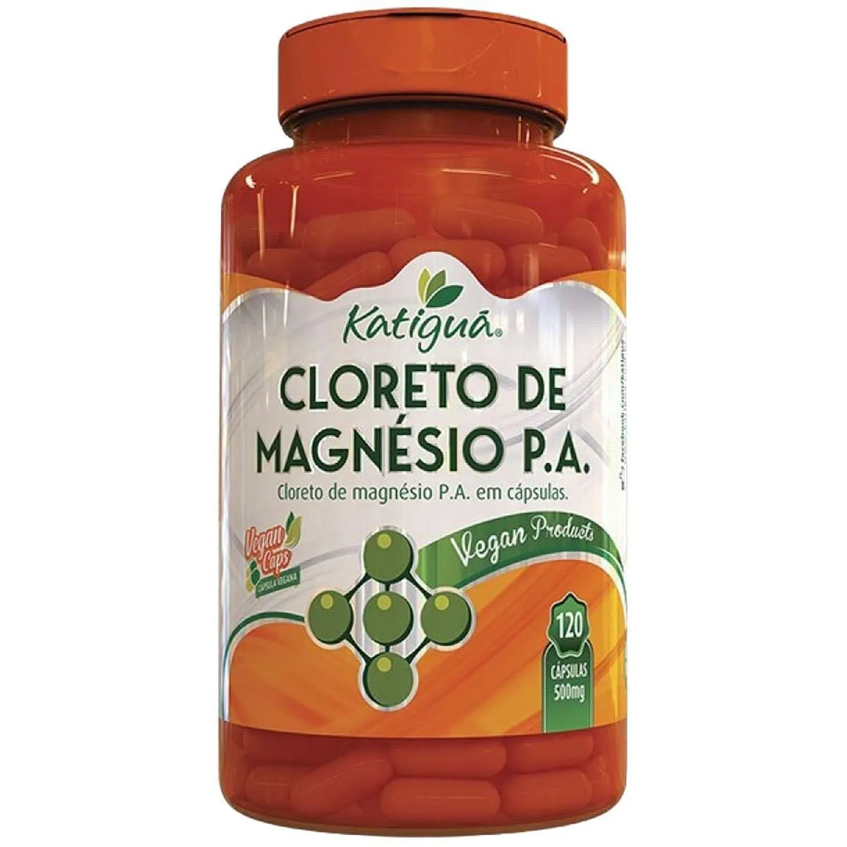 Cloreto de Magnésio Pa - 120 Cápsulas - Katiguá