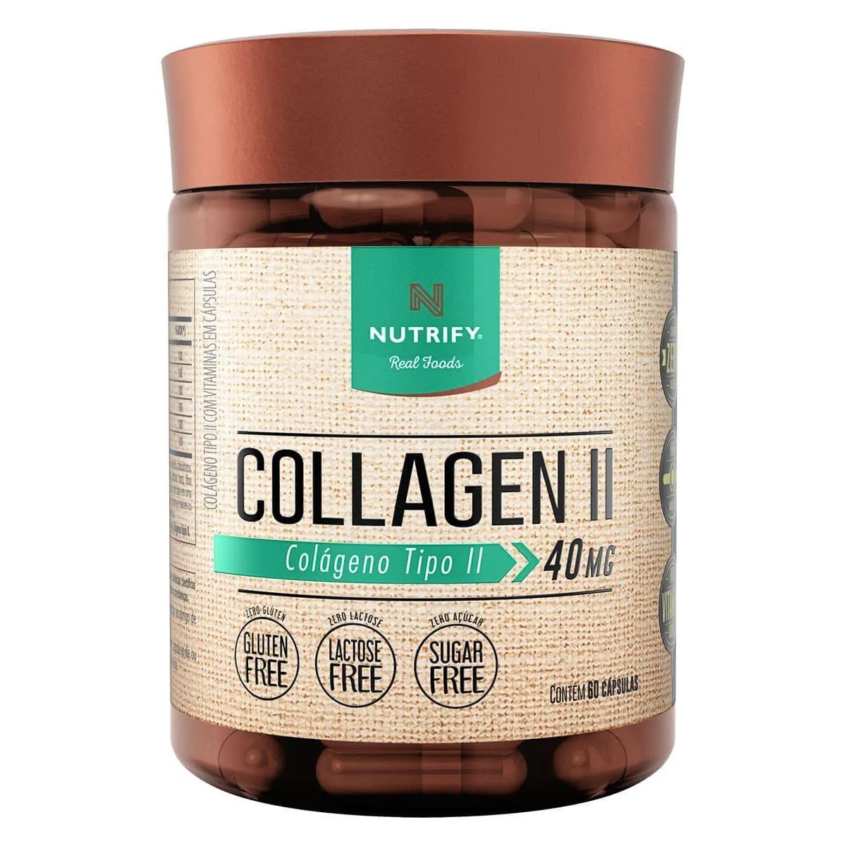 Collagen Ii - 60 Cápsula - Nutrify