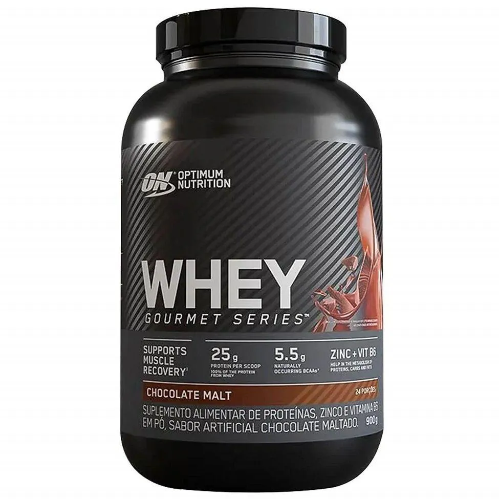 On Whey Gourmet Series (900g) - Sabor: Chocolate Maltado