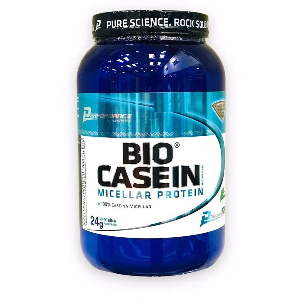 Proteína em Pó Caseína Performance Nutrition Bio Casein Cookies & Cream 909g