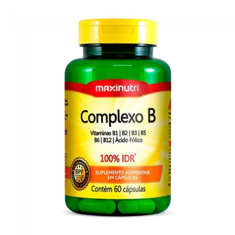 Complexo B 100% Idr (60 Cápsulas) - Padrão: Único