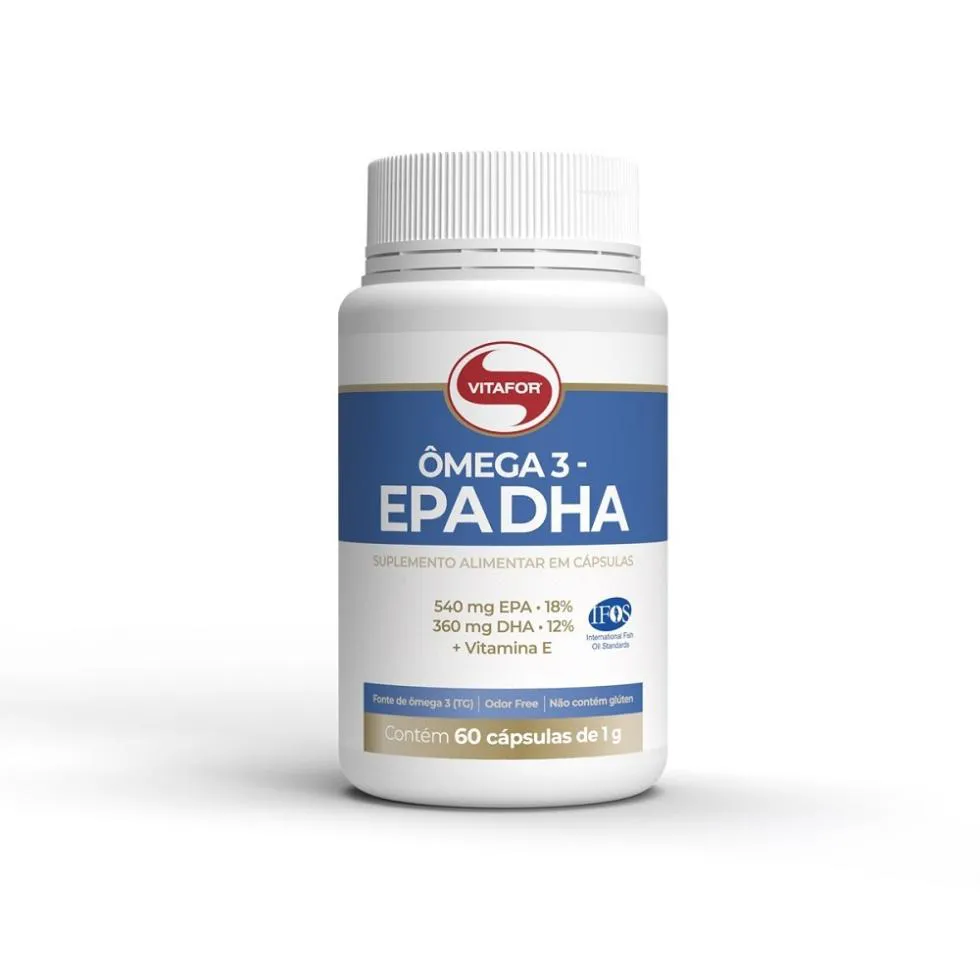 Ômega 3 Epa Dha 1g (60 Cápsulas) - Padrão: Único