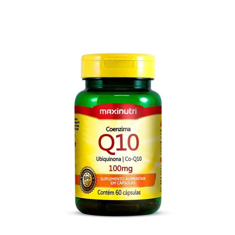Coenzima Q10 100mg (60 Cápsulas) - Padrão: Único