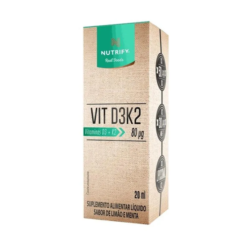 Vit D3k2 (20ml) - Padrão: Único